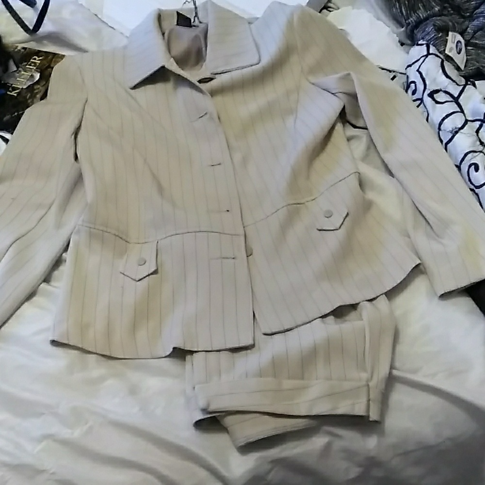 Pin strap pantsuit